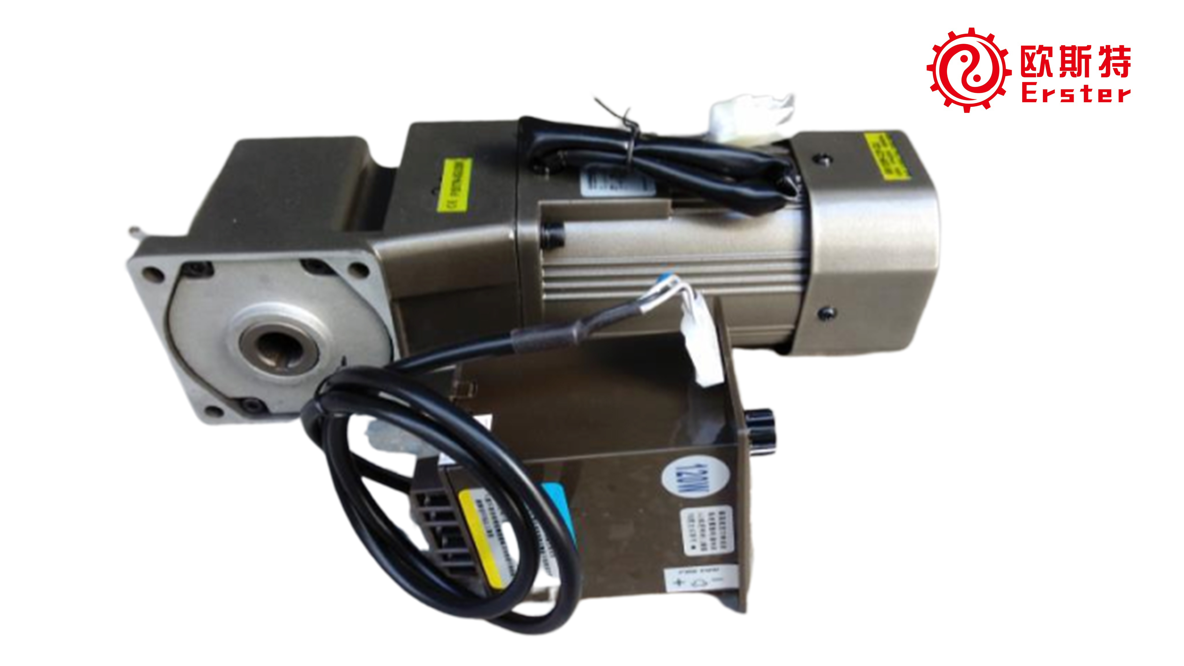 欧斯特F1S17N-5GU25K+5IK120R-C2F带调速直角中空减速电机