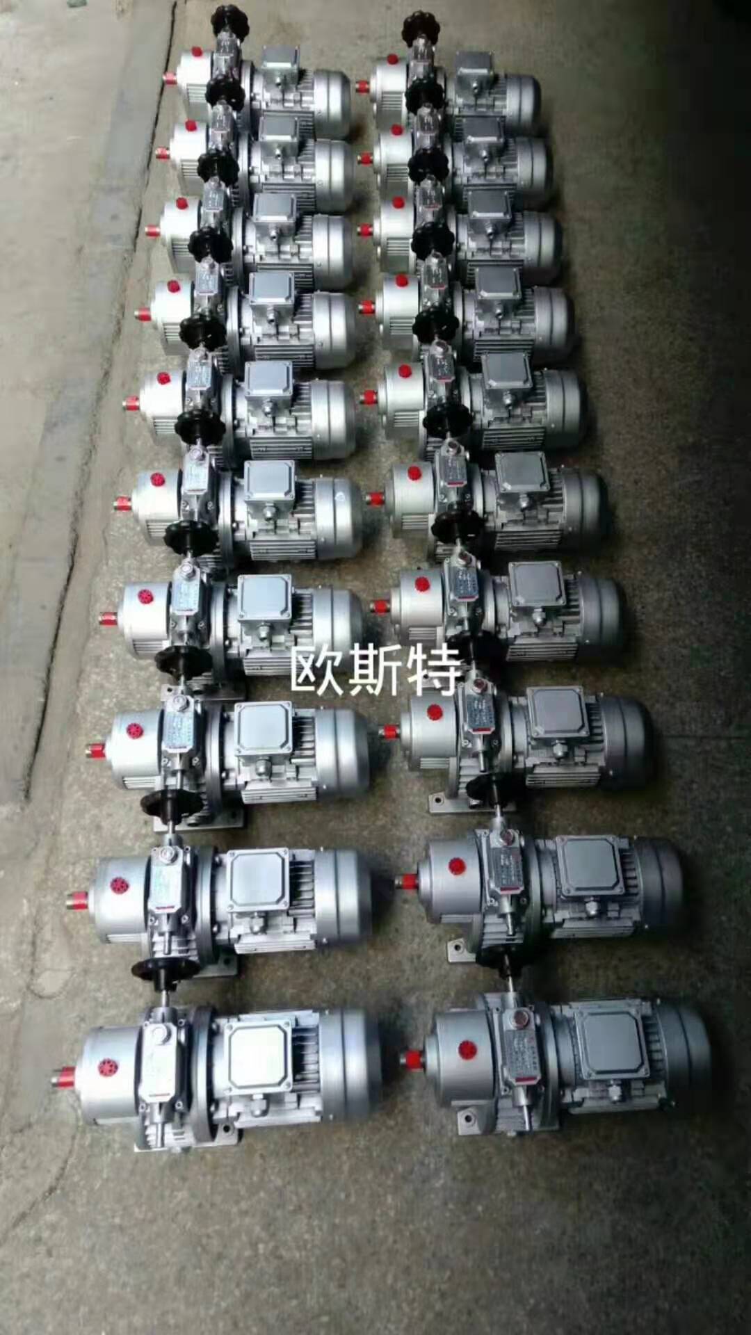 欧斯特MBW04-Y0.37KW,40~200转无级调速机