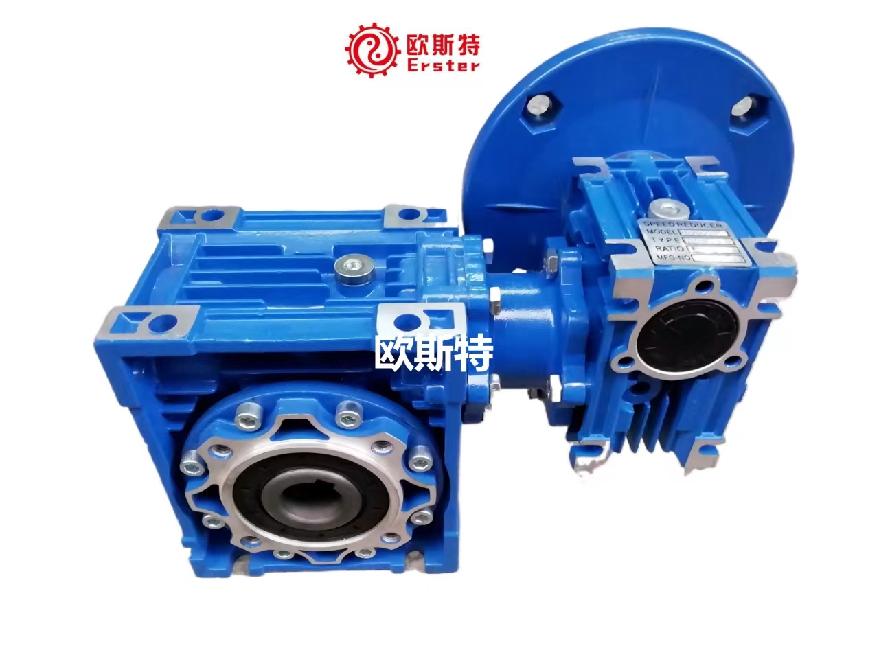 欧斯特减速机NMRV50+NMRV30-63B5双级蜗轮蜗杆减速机