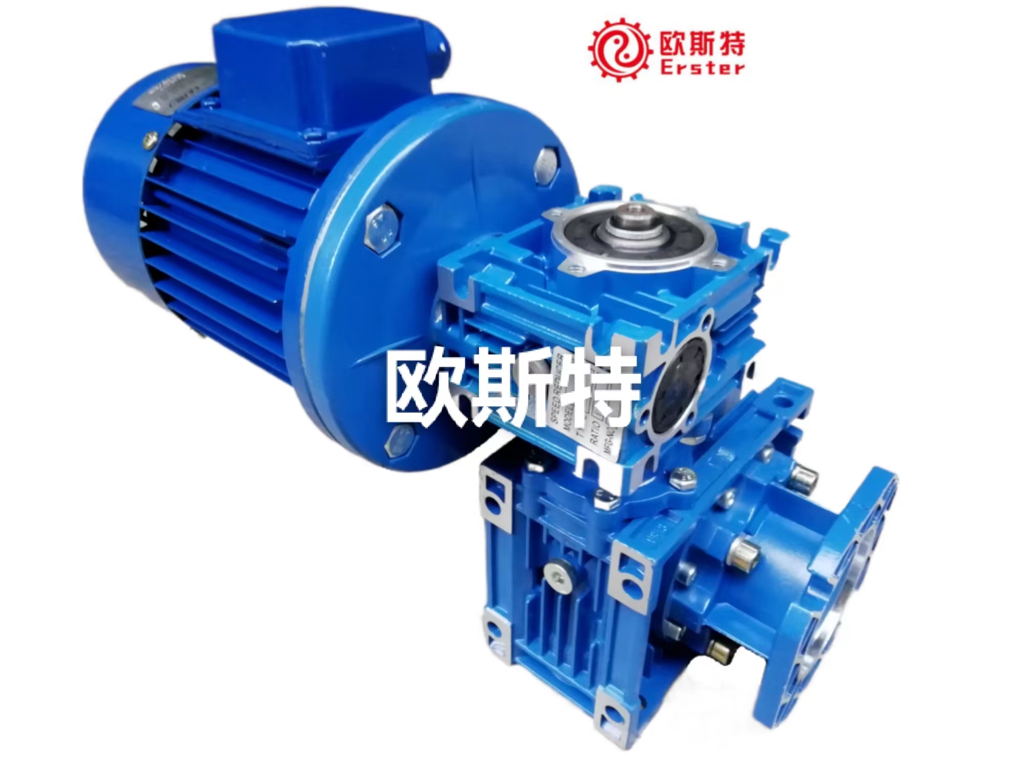 欧斯特减速机NMRV50+NMRV30-0.18KW+FA双级蜗轮蜗杆减速电机
